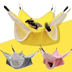 Vente en gros - Hamac pour petits animaux, lit chaud, nid de cage, pour <span class=keywords><strong>hamster</strong></span>, pour sugar glider, écologique - Product Image 3
