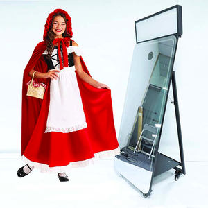 Magic <b>Mirror</b> Photo Booth 40 Inch <b>Mirror</b> Retro Photo Booth <b>Mirror</b> Booth <b>Vintage</b> - Product Image 1