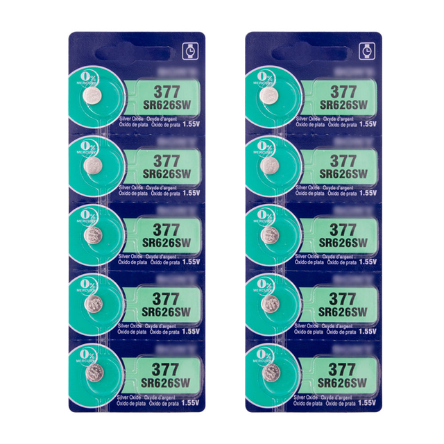 SR626SW/364 SR920SW/371 SR626SW/377 SR927SW/395 SR416SW/337 SR521SW/379 Silver Oxide Button Cell Battery 1.55V Watch Battery