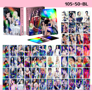 Ensemble de 60 cartes photo du groupe KPOP BT BABYMONSTER CROTIS <span class=keywords><strong>GIDLE</strong></span>, cartes de vœux, flashcards, album, articles promotionnels, cartes-cadeaux - Product Image 6