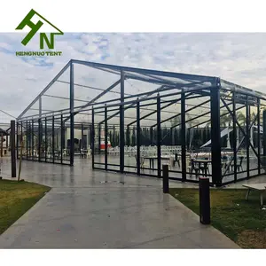 Guangzhou Factory Glass Aluminium structural tents 12x30 Wedding Tents