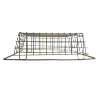 Panier égouttoir simple en fer peint par pulvérisation pour évier de cuisine, support de drainage pour fruits et légumes, égouttoir de rangement pour vaisselle en métal