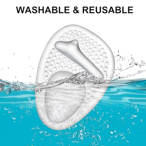 Soft Gel <b>Ball</b> <b>of</b> <b>Foot</b> <b>Cushions</b> Metatarsal Pads Forefoot Support Pain Relief High Heel Comfort Shoe Insoles Non Slip Women Men - Product Image 5