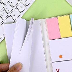 Blocs-notes adhésifs personnalisés pour l'école et le bureau, ensemble de carnets autocollants avec logo, couleur personnalisée, papier d'art 300 g/m² - Product Image 3