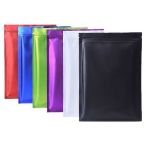Sacs d'emballage en aluminium personnalisés avec logo, sacs de conservation alimentaire réutilisables, pack promotionnel en gros - Product Image 1