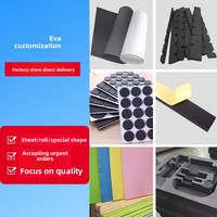 Rouleaux de feuilles de mousse EVA autocollantes haute densité 2580 degrés pour doublure et isolation d'équipements sportifs, écologiques