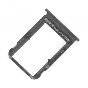 Vassoio porta SIM Xiaomi Mi9 in alluminio nero/grigio, ricambio per accessorio cellulare - Product Image 2