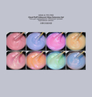 Abrltino Supplier Ventes Flash Gel Constructeur Sans HEMA, Sans TPO, Sans Chaleur, Gel Dur pour Extensions d'Ongles