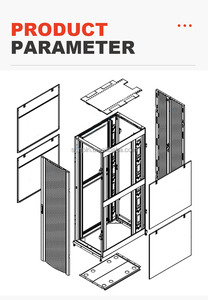 Marco de sistema de refrigeración 42u 45u 48u UPS Gabinete de servidor de red de batería estándar para UPS 600 800W <span class=keywords><strong>Dimensiones</strong></span> - Product Image 6