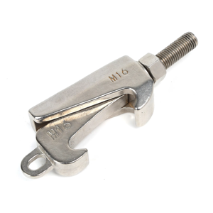 Abrazaderas Sanitarias de Acero Inoxidable SS304 de Alta Calidad con Certificación ISO, ODM OEM M16, para Recipientes a Presión, Doble Garra, Lisas, QiiMii - Product Image 4