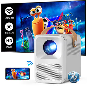 Proyector LED LCD CRE CR35 1080P Nativo 4K HD Android 9 HIFI ESTÉREO WiFi Portátil para Cine al Aire Libre y Cine en Casa - Product Image 1