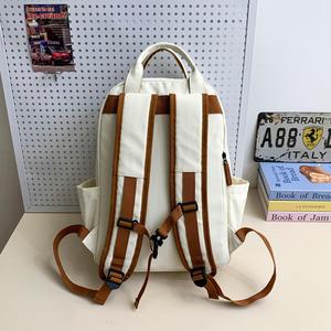 Mochila multifuncional de estilo coreano para estudiantes, mochila de viaje informal con múltiples bolsillos, para secundaria y preparatoria - Product Image 2