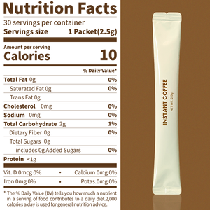 Caffè Istantaneo Biologico TBG OEM con Criniera di Cavallo, Funghi Chaga e Reishi, Miscela di Erbe e Spezie Amare, Senza Zucchero, Prima Infusione - Product Image 5