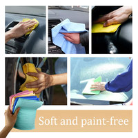 PVA Chamois Serviette de lavage de voiture Serviette en tissu à séchage rapide Super absorbant PVA Nettoyage Chiffon de séchage Propre Chamois Serviette de voiture