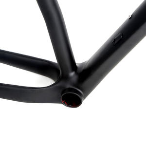 Cadre de vélo tout terrain en fibre de carbone noir M5 Twitter Mountain Frame 29/27.5 Inch Barrel Axle Cross-Country Bicycle Frame for Road Use - Product Image 4