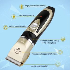 <span class=keywords><strong>Tondeuse</strong></span> électrique pour animaux de compagnie <span class=keywords><strong>avec</strong></span> lames en acier inoxydable, puissance élevée, lisse et anti-obstruction pour chiens et chats - Product Image 3