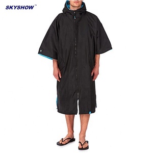 Recycle Fabric Repreve Custom Towel Surf Poncho Towel Hooded Waterproof <strong>Beach</strong> <strong>Robe</strong> Surf <strong>Robe</strong> for All Watersports - Product Image 3