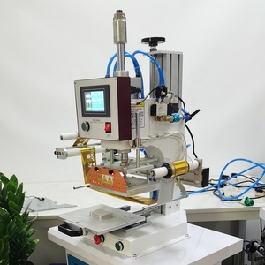 Автоматическая машина для горячего тиснения фольгой, машина для печати золотой фольги, машина для тиснения кожи для дерева, пластиковые колпачки для бутылок, календарь - Product Image 2