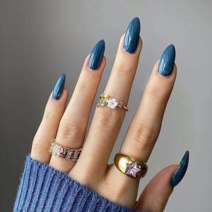 Ongles press-on néon vibrants, <span class=keywords><strong>rose</strong></span> électrique, vert, <span class=keywords><strong>orange</strong></span>, réactifs aux UV pour les fêtes et l'été - Product Image 5