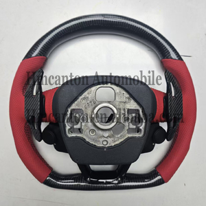 Volante Deportivo de Fibra de Carbono y Cuero con LED para Audi A3 A4 A5 A6L A8 Q5 Q7 Q8 TT B9, Nuevo Diseño, Venta al Por Mayor - Product Image 2