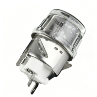 Haute qualité 300 ° Support de lampe halogène pour four C résistant à la chaleur G9 220V 25W
