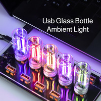 Bombilla LED Edison de Filamento USB Retro de 5V, Luz Nocturna Táctil Regulable, Estilo Incandescente Vintage, Iluminación LED Decorativa para el Hogar