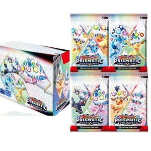 Carte Pubblicitarie Pokémon Prismatic Evolutions in Carta - Product Image 2
