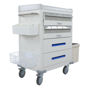 <span class=keywords><strong>Chariot</strong></span> d'urgence portable MT MEDICAL en ABS et alliage d'aluminium avec tiroir, pratique et esthétique - Product Image 5