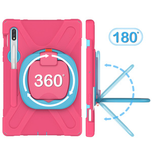 Funda resistente con soporte de anillo para Samsung <span class=keywords><strong>Galaxy</strong></span> Tab <span class=keywords><strong>S7</strong></span> T870/875 de 11 pulgadas 2020 - Product Image 6