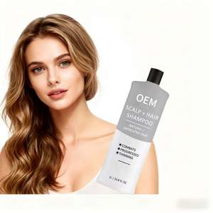 Champú natural personalizado para engrosar el cabello, gel nutritivo para el cuero cabelludo, fórmula suavizante, hidratante y refrescante - Product Image 2