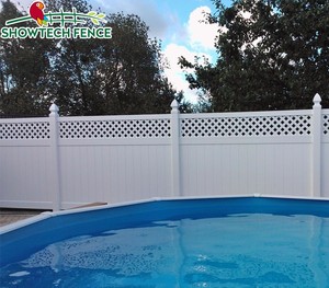 6'h x 8'w làm vườn hàng rào ý tưởng/vinyl hàng rào tấm/vinyl hàng rào lưới - Product Image 6