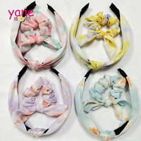 Collection Tendance : Ensemble d'Accessoires Cheveux Tie-Dye – Chouchous et Bandeaux