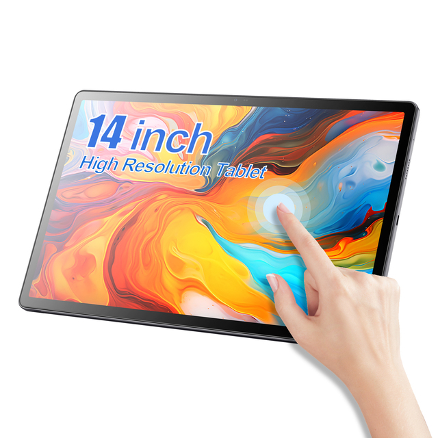 Cheap Android 14" Tablet Octa-Core Keyboard 64GB 128 GB Expandable Storage WiFi 4G 5G Network Tablet Business Tablet Pc 14inch