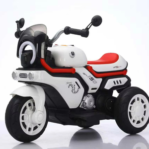 <span class=keywords><strong>Tricycle</strong></span> électrique pour enfants, moto à 3 roues avec batterie 12V, lumières LED sportives, cadeau d'anniversaire pour garçons - Product Image 1