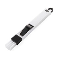 Brosse de nettoyage pour radiateur de climatiseur portable, peigne pour ailettes, outil de nettoyage et de dépoussiérage, ensemble de trois pièces
