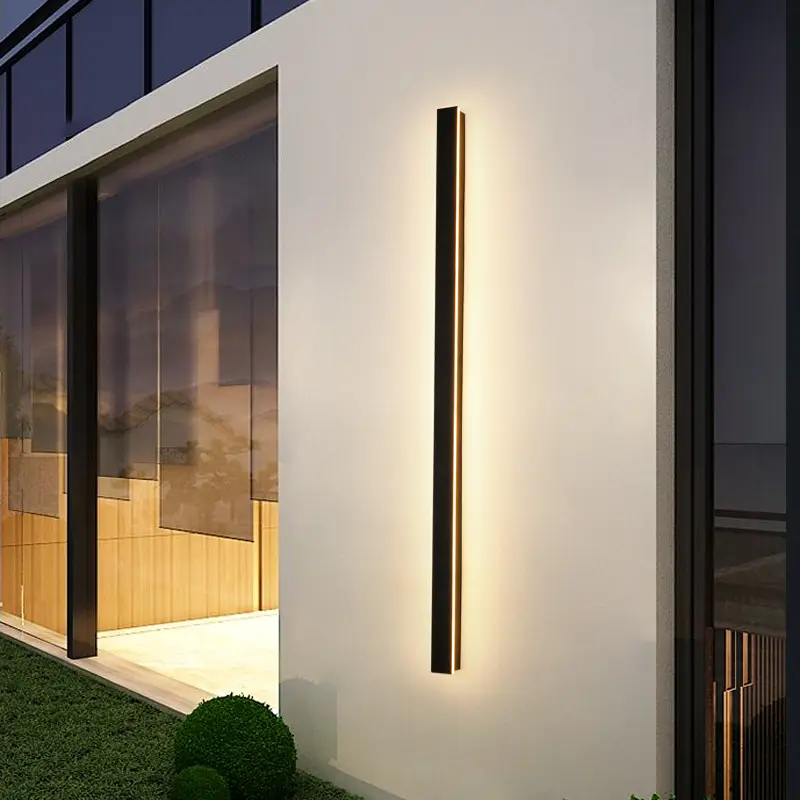 Tira de luces impermeables para exteriores, accesorio de iluminación para exterior, jardín, puerta, patio, fondo, IP65