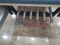 Offre Spéciale : Ensemble d'équipement professionnel de musculation en érable blanc équilibré – Lit de Pilates Reformer