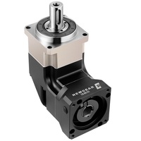 Réducteur planétaire à angle droit, taille 42 60 90 120, rapport 3-14, P1/P2, faible jeu, faible bruit, pour machines d'automatisation, servomoteur