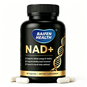 Cápsulas de NAD+ de Marca Privada OEM/ODM, Apoyo Energético Celular, Función Cerebral, Antienvejecimiento Diario, Apoyo Inmunológico, Bienestar para Adultos - Product Image 1