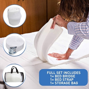 Kit de conversion de <span class=keywords><strong>lit</strong></span> double en king-size avec mousse de remplissage pour l'espace entre les lits, sangle de <span class=keywords><strong>pont</strong></span> de <span class=keywords><strong>lit</strong></span>, connecteur de matelas - Product Image 5