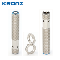 Capteur de distance ultrasonique KRONZ U12, sortie analogique 0-10V, portée de détection 20-120mm, IP67, connecteur M12 4 broches, industriel