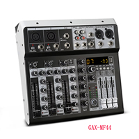 Console de mixage 4 canaux Meilleur prix Mixeur audio Mini Famille KTV