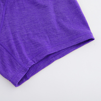 Sous-vêtements de sport pour homme en laine mérinos respirante et douce, tricotée, écologique, avec taille élastique