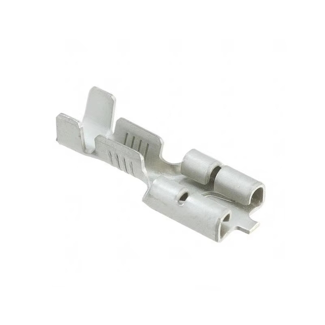 PCB Connectors 63993-1 Standard Quick Connect Female 6.35mm 14-18 AWG Crimp Non-Insulated 639931 Faston Series Free Hanging