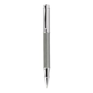 Penna Rollerball in Materiale Ottone Cromato e Grigio per la Scrittura - Product Image 3