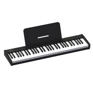 أرخص بيانو كهربائي احترافي 61 مفتاح لوحة مفاتيح ميدي مضادة للماء جهاز بيانو إلكتروني رقمي للكبار آلة موسيقية