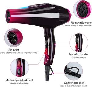 Nouveau Sèche-cheveux Professionnel de Salon 2025 – Prix Usine – Ensemble Complet - Product Image 2