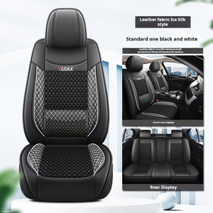 Coprisedile <span class=keywords><strong>Auto</strong></span> <span class=keywords><strong>Universale</strong></span> in Pelle Sintetica di Lusso, Modello 2025, Resistente e Impermeabile, Fresco per Tutte le Stagioni - Product Image 2