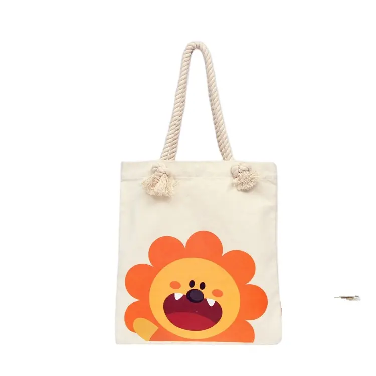 Eco friendly Recycle Standard size Canvas Tote shopping bags