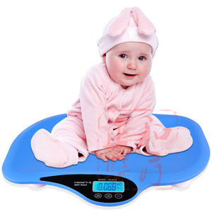 Cirone Baby <b>Scale</b> <b>Digital</b> Electronic Weighing <b>Scale</b> Oval Non Slip Battery Powered For Infant Weight Measurement - Product Image 5